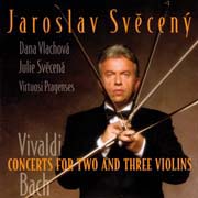 Bach, Vivaldi - koncerty pro dvoje a troje housle