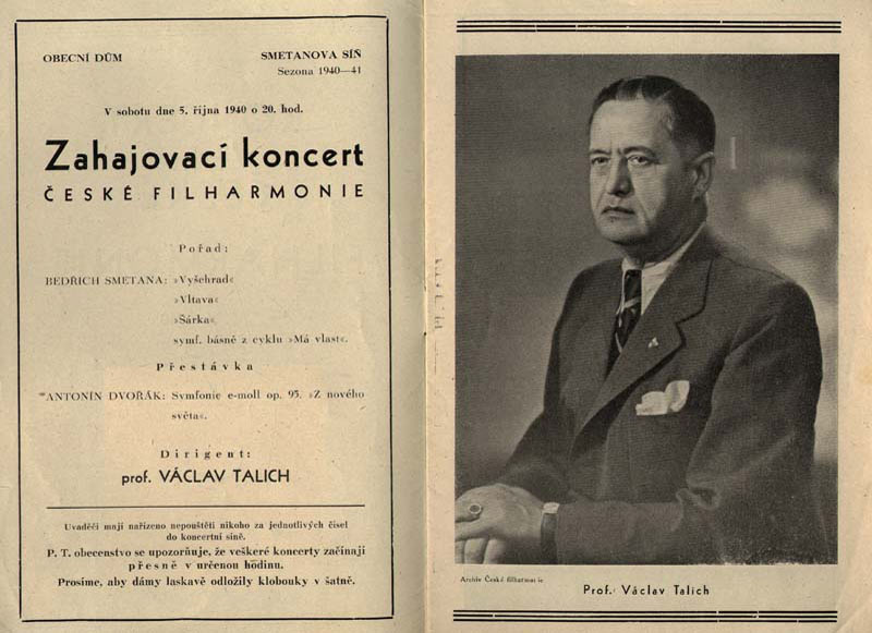 Václav Talich - od umělce vždy žádám nemožné 8. díl – nacistická oprátka II.