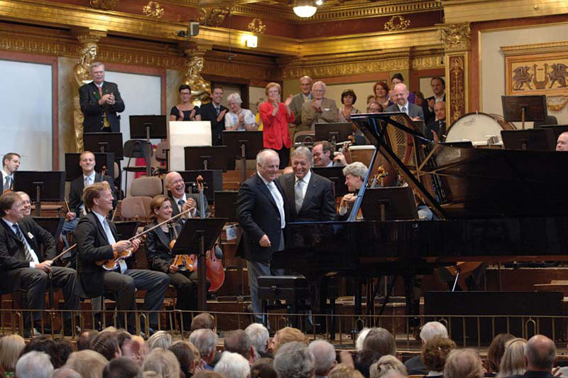 Zubin Mehta a Vídeňská filharmonie slavili, foto Terry Linke