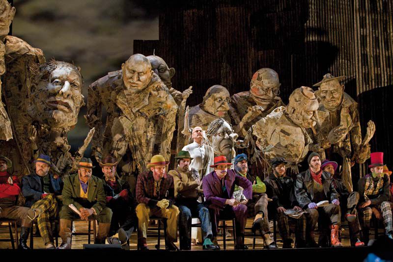 Satyagraha – síla pravdy, foto Metropolitan Opera