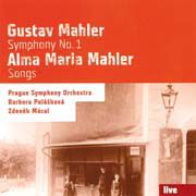 Gustav Mahler, Alma Maria Mahler - Symfonie č. 1 D dur, Sedm písní pro střední hlas a orchestr, instrumentace Collin a David Matthewsové
