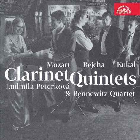 Ludmila Peterková - Antonín Rejcha: Kvintet pro klarinet a smyčce B dur op. 89, Wolfgang Amadeus Mozart: Kvintet pro basetový klarinet a smyčce A dur K 581, Ondřej Kukal: Clarinettino op. 11