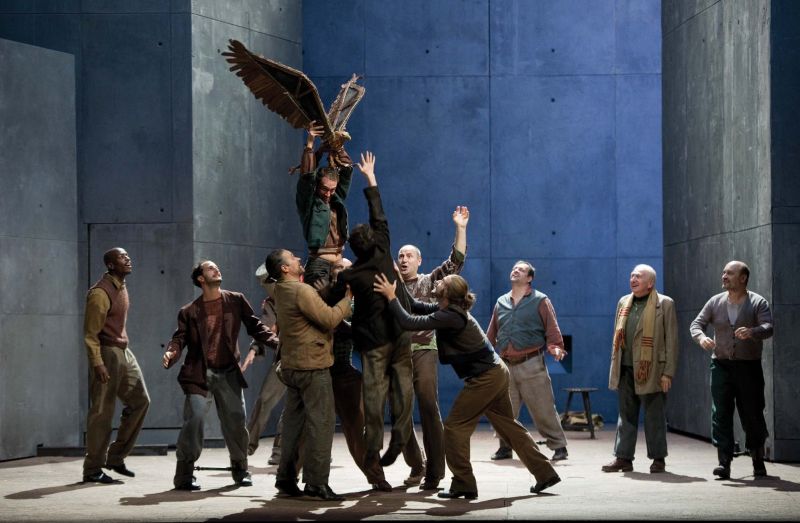 Berlín - Rapsodie ztracených existencí, foto Monika Rittershaus/Staatsoper Berlin