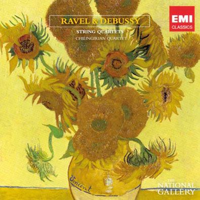 Claude Debussy - Smyčcový kvartet g moll, op. 10, Maurice Ravel - Smyčcovcý kvartet F dur,
op. 10