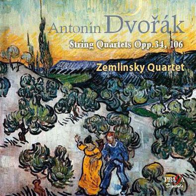 Antonín Dvořák - Smyčcové kvartety op. 34 & op. 106