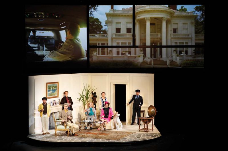 Gent - Agrippina v americkém mrakodrapu, foto Vlaamse Opera