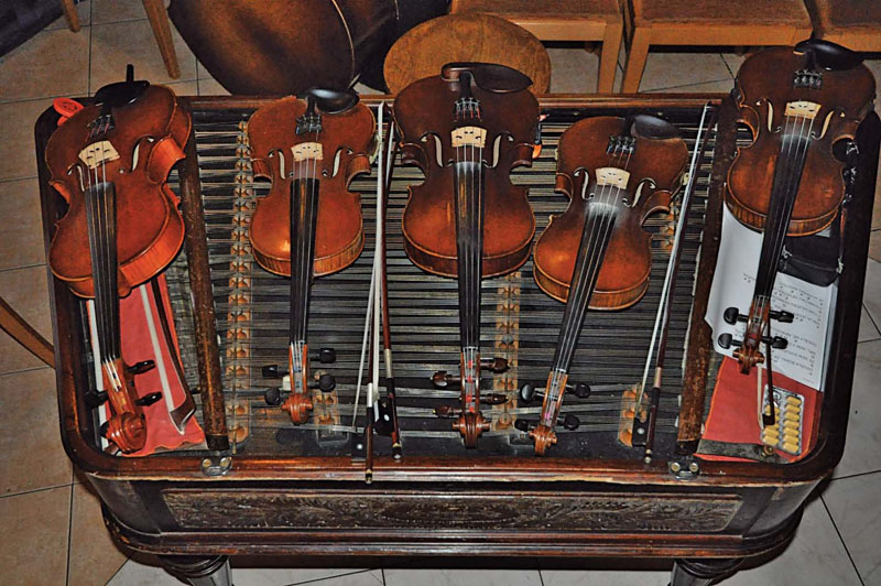 I housle a viola potřebují oddech, foto Josef Polák