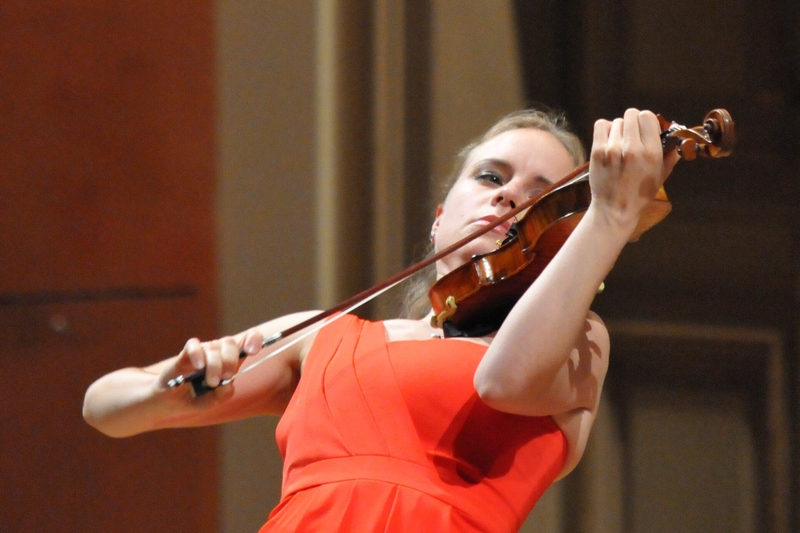 Julia Fischer, foto Zdeněk Chrapek / Pražské jaro