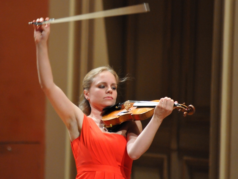 Julia Fischer, foto Zdeněk Chrapek / Pražské jaro