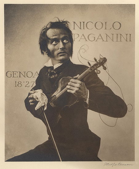 Portrét Niccola Paganiniho, autor: Josef Lebovic
