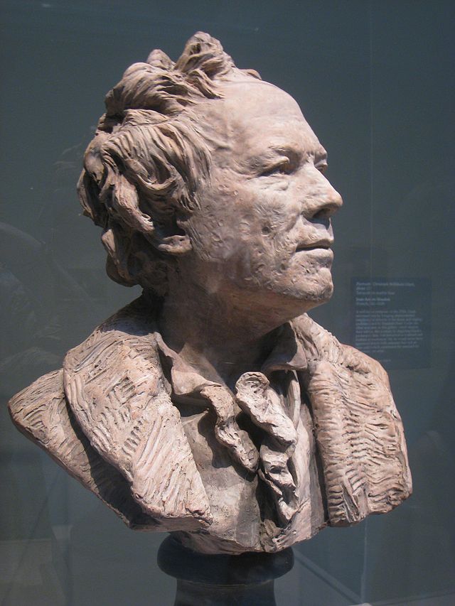 Busta Christopha Willibalda Glucka, autor: Jean-Antoine Houdon