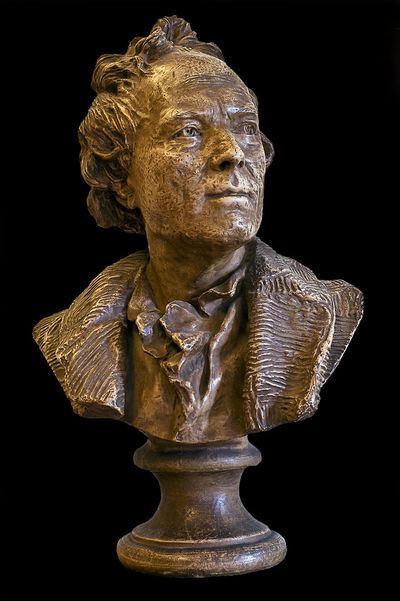 Busta Christopha Willibalda Glucka, autor: Jean-Antoine Houdon