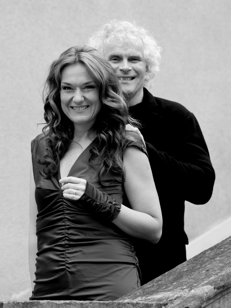 Magdalena Kožená a Simon Rattle, foto Jiří Sláma