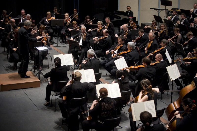 Hansjörg Schellenberger a Filharmonie Brno, foto Drahomír Stulír