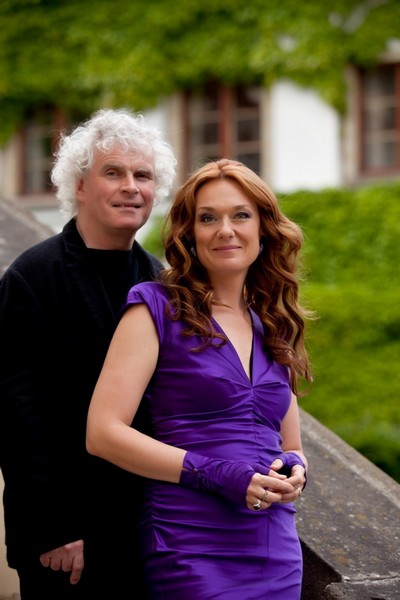 Simon Rattle a Magdalena Kožená, foto Jiří Sláma