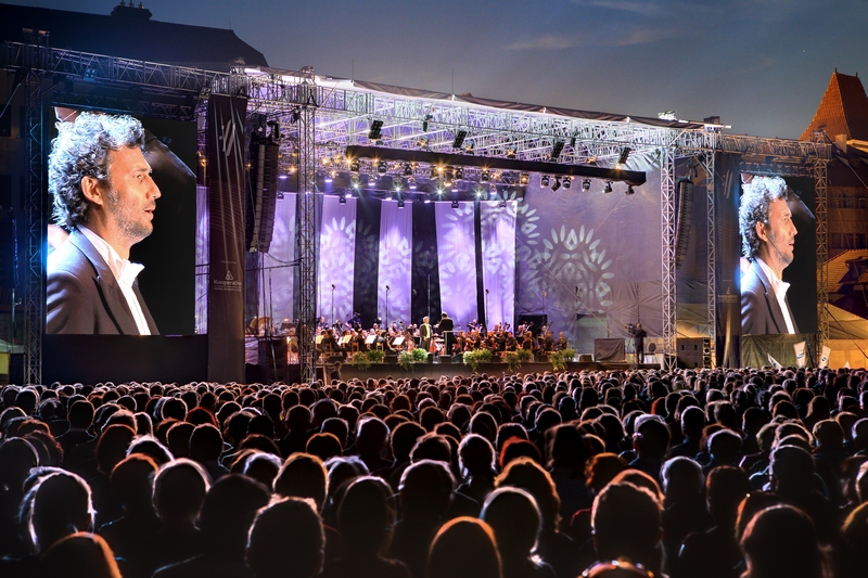 Jonas Kaufmann v Českém Krumlově, foto MHF Český Krumlov