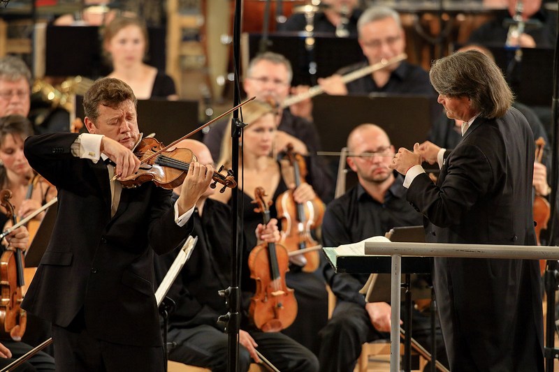 Ivan Ženatý, Ion Marin a SOČR, foto MHF Český Krumlov