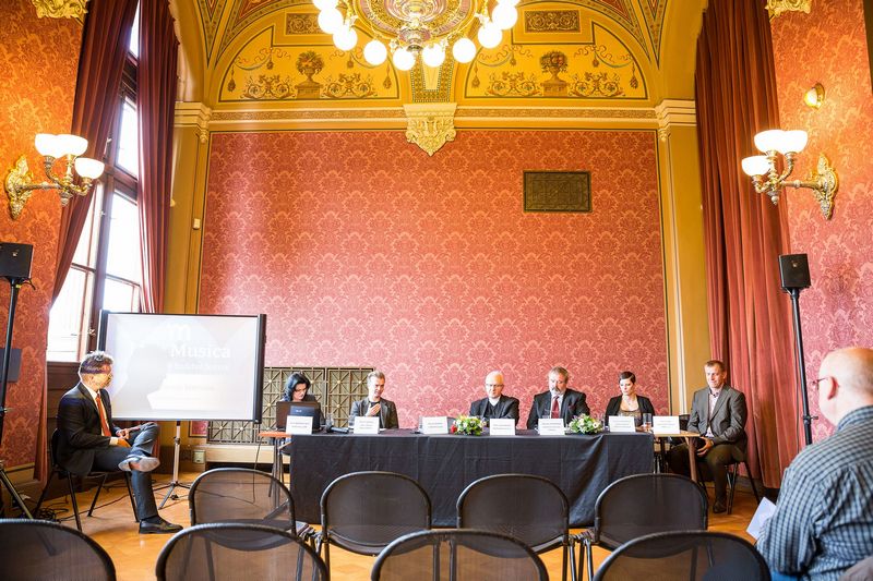 Tisková konference festivalu Lípa Musica 15. 9. 2014, foto Lukáš Legierski/Pelech Atelier