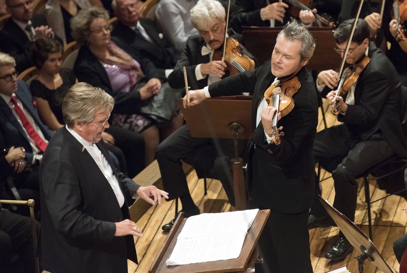 Vadim Repin a Vladimír Fedosejev, foto Petra Hajská