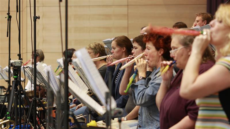 SWR Vokalensemble Stuttgart hraje Tělo a duši od Ondřeje Adámka, foto swr.de