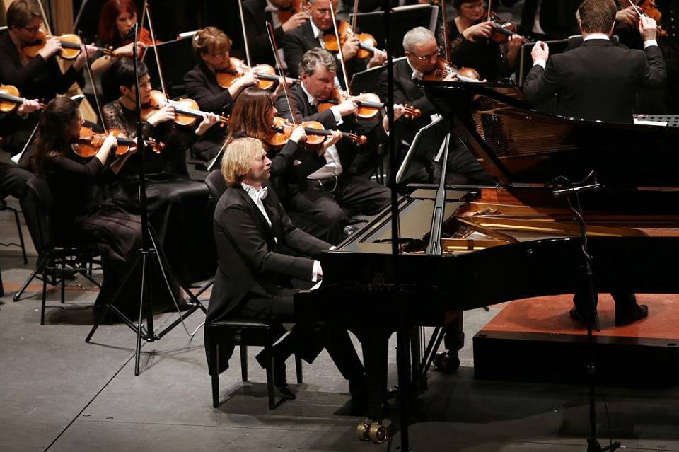 Ivo Kahánek, Jakub Hrůša a Filharmonie Brno, Foto Filharmonie Brno