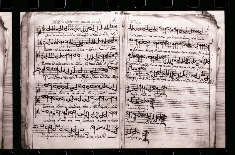 Christoph Demantius: Deus in adjutorium, Prachatický kancionál, 1610