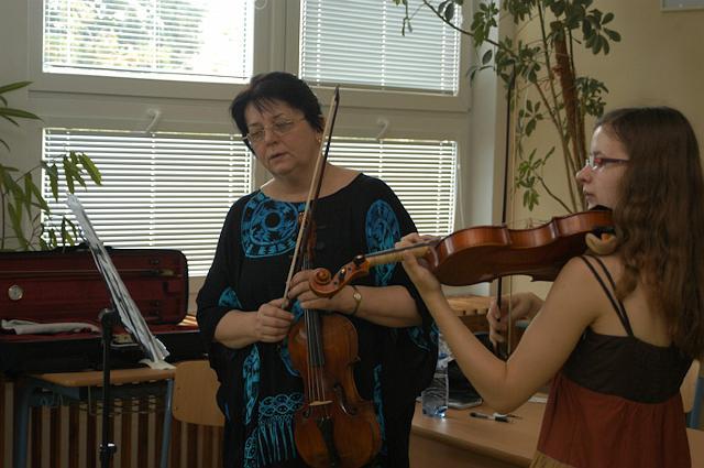 Dagmar Zárubová se studentkou na MLŠSH Valtice