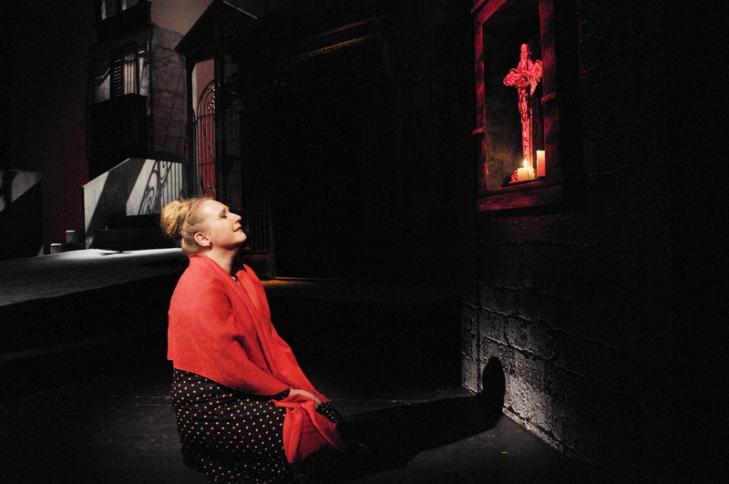 Ivana Veberová (Santuzza), foto Pavel Křivánek/DJKT