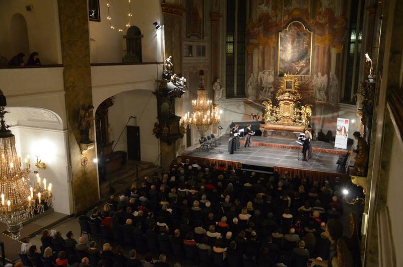 Tiburtina Ensemble v kostele sv. Šimona a Judy, foto Eva Kolková