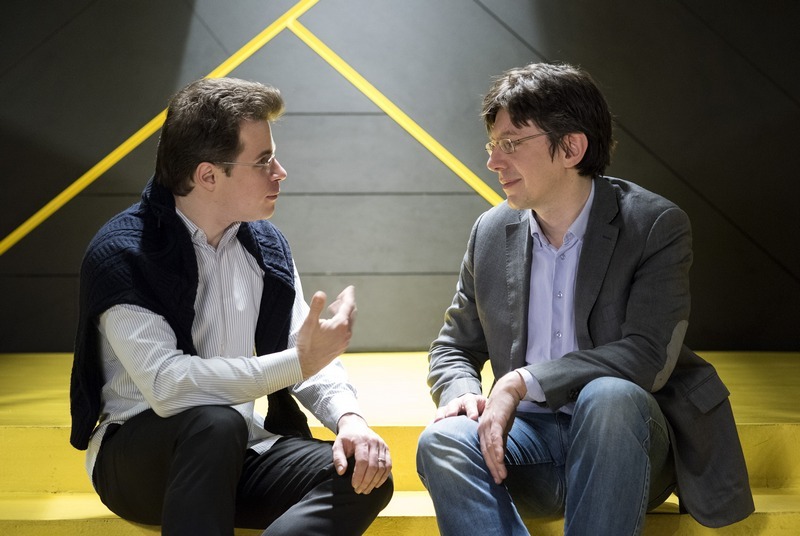 Jakub Hrůša a Václav Luks, foto Petra Hajská