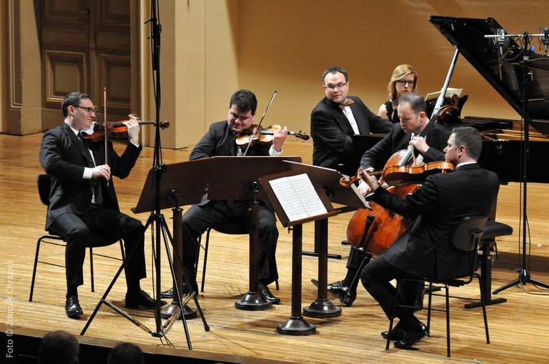 Jerusalem Quartet a David Mareček, foto Zdeněk Chrapek