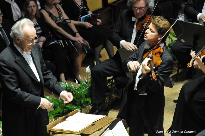 Jurij Těmirkanov a Julian Rachlin, foto Pražské jaro/Zdeněk Chrapek 