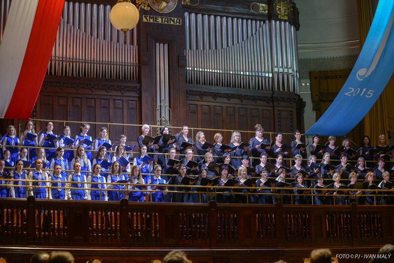 Kühnův dětský sbor a Pražský filharmonický sbor, foto Pražské jaro/Ivan Malý