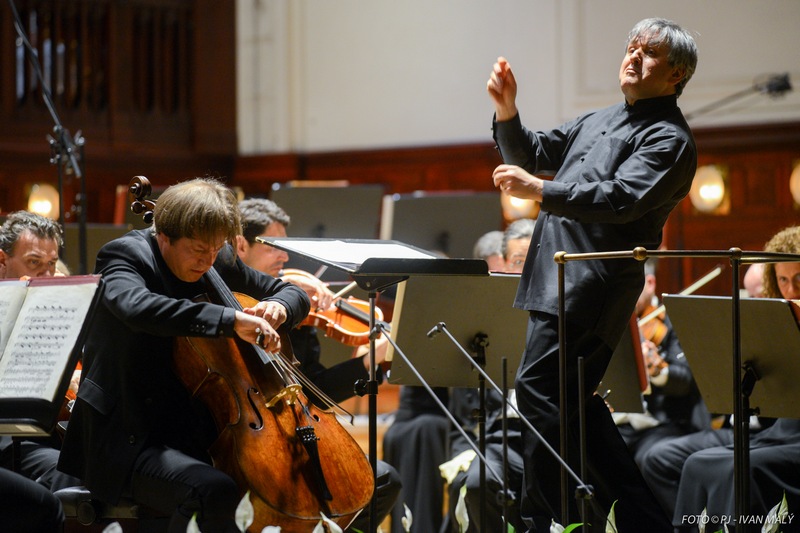 Orchestra Dell´Accademia Nazionale di Santa Cecilia, Sir Antonio Pappano a Jan Vogler, foto Pražské jaro/Ivan Malý