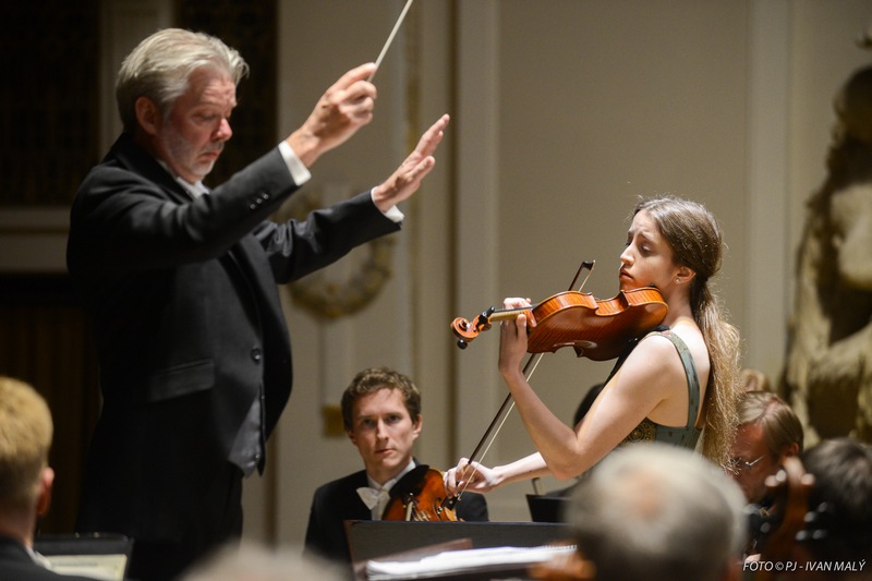 Česká filharmonie, Jukka-Pekka Saraste, Vilde Frang, foto Pražské jaro/Ivan Malý