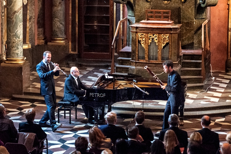 Vilém Veverka, Karel Košárek a Mor Biron, foto Martina Kritznerová