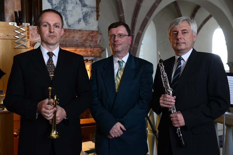 Trio barokní hudby, foto JM