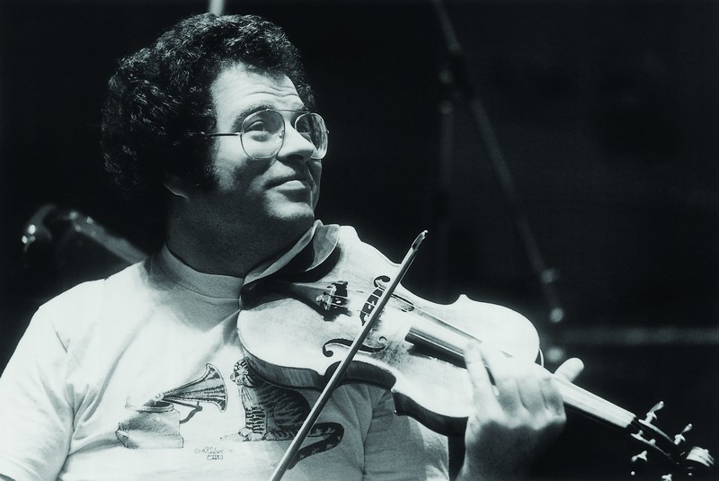 Ithzak Perlman, foto Don Hunstein (c) Parlophone Records
