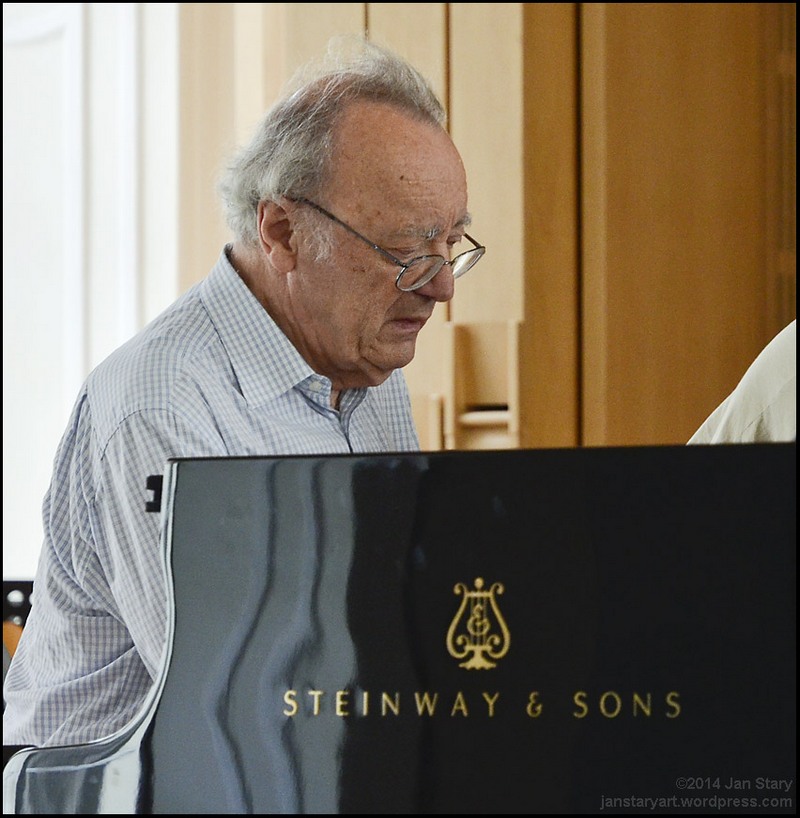 Alfred Brendel, foto Jan Starý