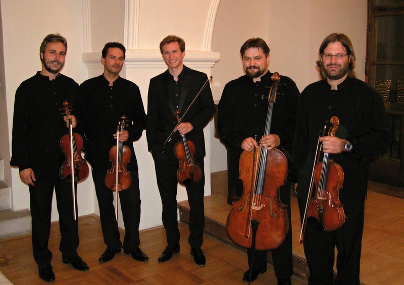 zleva Štěpán Graffe, Lukáš Bednařík, Josef Špaček, Michal Hreňo a Lukáš Cybulski