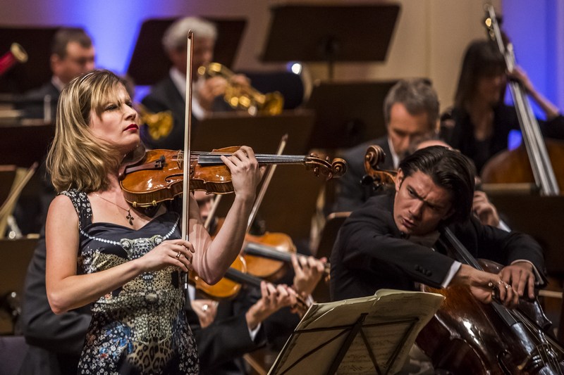 Lisa Batiashvili a Gautier Capucon, foto Martin Divíšek