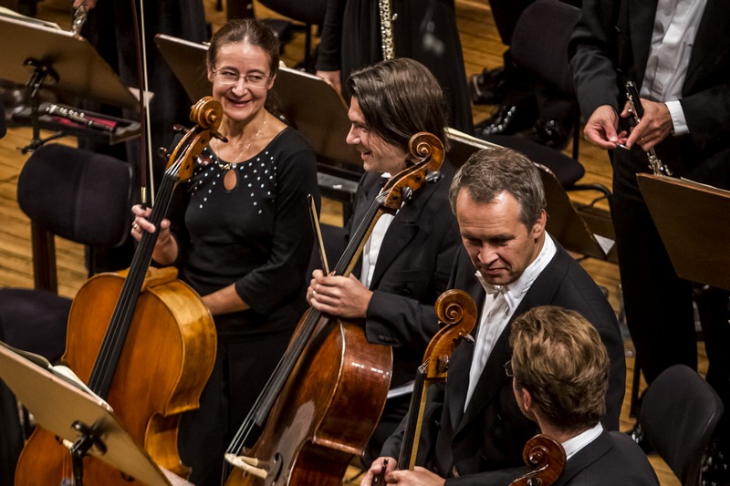 Gautier Capucon členem Tonhalle Orchestra, foto Martin Divíšek