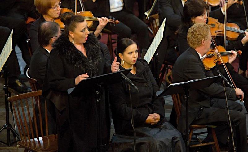 Nana Miriani a Jana Sýkorová, foto Archiv Musica Viva