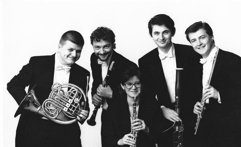 Afflatus Quintet v roce 1995, foto Vladimír Fyman