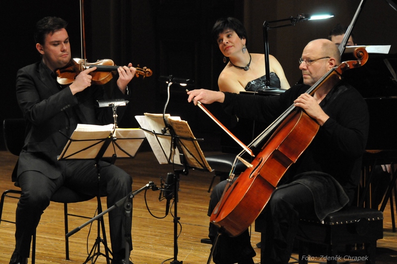 Jiří Vodička, Jitka Čechová a Jan Páleníček, foto Zdeněk Chrapek