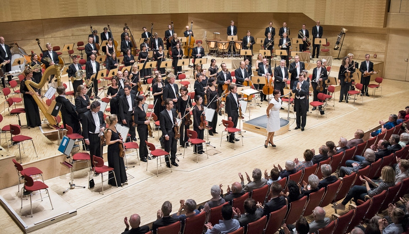 Ľubica Čekovská a Essenská filharmonie, foto Saad Hamza
