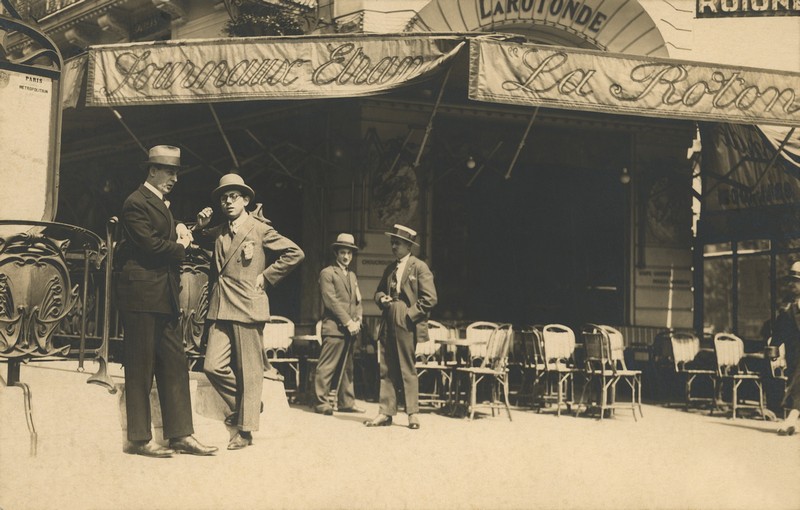 Bohuslav Martinů s Jaroslavem Ježkem, foto Centrum B. Martinů v Poličce