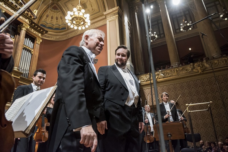 Jan Martiník a Jiří Bělohlávek, foto Petra Hajská