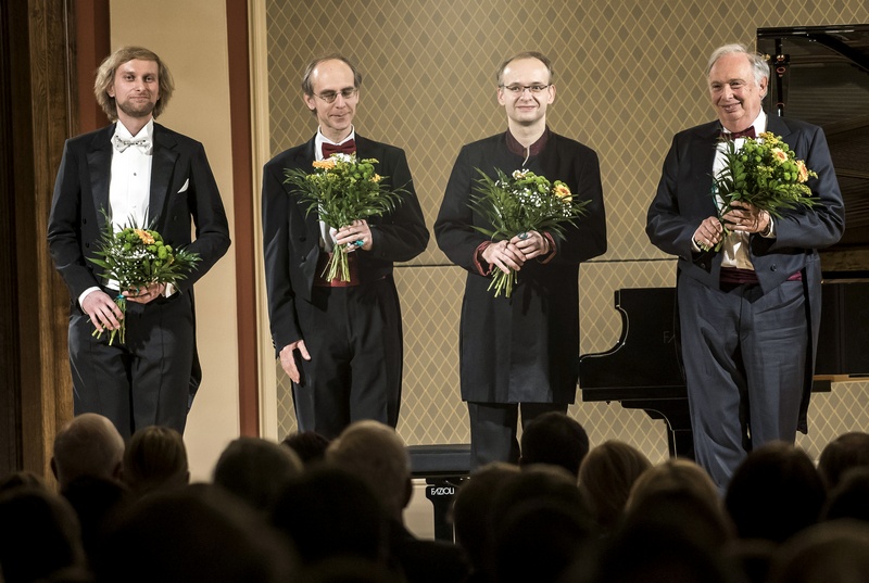 Ivo Kahánek, Igor Ardašev, Martin Kasík a Ivan Klánský, foto Petra Hajská