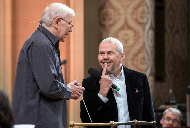 Jiří Bělohlávek a Marek Eben, foto Petra Hajská